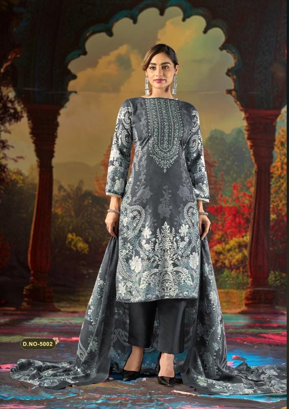 Mizaj jazmin vol-5 dress materials wholesale dealers in india
